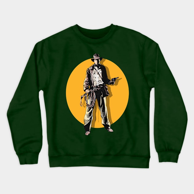 Indiana Jones Crewneck Sweatshirt by KramerArt